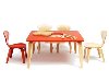 Стол для детей дизайна Бенджамина Чернера сделан продуманно.