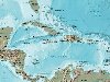 Большая административная карта Карибского моря