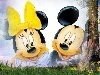 This u0026quot;mickey and mini mouseu0026quot; picture was created using the Blingee free ...