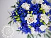 Свадебные цветы ручной работы. Ярмарка Мастеров - ручная работа Синие цветы.