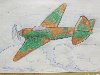 Детский рисунок: самолёт ...