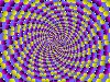Оптические иллюзии, обман зрения картинки, гипноз 6. Расширение взгляда.