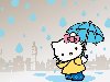 If you like this Spectacular Hello Kitty Its Raining Wallpaper wallpaper, ...