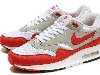 Серо-красные кроссовки Nike Air Max 87 - 13Z