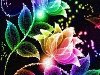 Красивые блестящие цветы for Android