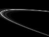 Анимация движения кольца F Сатурна, загрузить 1630 Kb