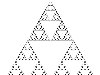 Треугольник Серпинского — фрактал, один из двумерных аналогов множества ...