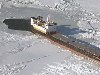 Русский сухогруз «река-море» типа «Амур» - MYSTERY K - вмерз в лед в ...