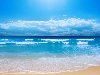 Фото, заставки, картинки на рабочий стол Пляж, волны, песок, море, океан, ...