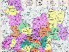 Административная карта Кировской области (1085*1634, 524 Кб)