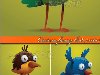 Вектор птицы из мультфильмов, нарисованные птички из мультиков
