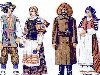 Традиционные народные костюмы белорусов. Калинковичи (17), Брагин (18)