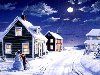 Зимняя ночь 1280 x 800