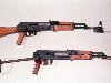 Type 56 (top) and AKS-47