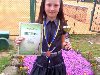Победительница среди 12-летних девочек Белоусова Катя (Хмельницкий).