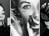 мода 50-х годов В 50-е годы палитра макияжа менялась так же часто, ...