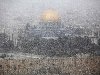 В пятницу утром в Иерусалиме выпал такой снег, что впервые за четыре года ...