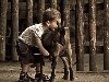 теги: дети, собаки, люди с животными u0026middot; ребенок и козленок
