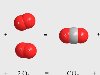 ... мы u0026quot;записалиu0026quot; уравнение реакции горения метана в виде моделей молекул.