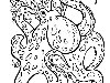 ... Осьминог. Раскраска Каракатица, раскраска с морскими животными для детей