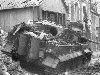 Уничтоженный танк «Тигр» в Вилле-Бокаж, Нормандия