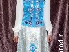 Стилизованный женский русский народный костюм u0026quot;Гжельu0026quot;