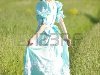 Молодая женщина в платье викторианской эпохи Фото со стока - 12234560