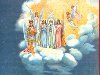 души преподобного Серафима Саровского, ангелами возносимой на небо.