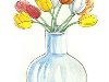 Посмотрите также видео о том, как нарисовать вазу с цветами карандашом: