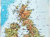 Географическая карта Великобритании и Ирландии. Карта Великобритании на ...