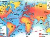 Карта великих географических открытий