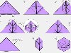 Схема оригами u0026quot;Водяная бомбочкаu0026quot;. Начинаем работу с базовой формы Водяная ...