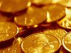Широкоформатные обои Монеты из золота, Золотые монеты