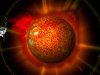 На сайте НАСА опубликовано трехмерное изображение Солнца
