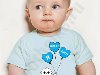 Очаровательная детская футболка для малыша с надписью u0026quot;Я люблю своего папуu0026quot;
