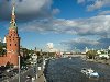Москва, кремль и Москва-река, фото