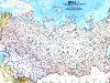 Классическая карта Российской Федерации, которая содержит границы ...