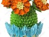 Мастер-класс Оригами китайское модульное Цветущий кактус из модулей Бумага