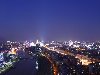 Две панорамы и одна фотография ночной Москвы.