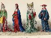История французской моды (средневековые костюмы)