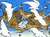 Ганс Христиан Андерсен - Дикие лебеди (иллюстрация Эрика Булатова и Олега ...