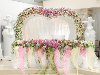 Фотографии свадебное оформление интерьеров цветами,тканями,прокат свадебных ...