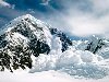 Склон горы зимой, белое, горы, зима, пейзажи 1280х1024