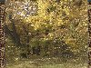 Золото осени. Анимация фотографии осеннего леса. Легкий шелест желтой листвы ...