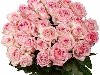 Букет из 35 розовых роз - впечатляющий, нежный, ароматный букет из сортовых ...