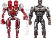 Real Steel Живая Сталь Набор из двух роботов (13 см) Atom vs. Twin