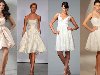 Короткие свадебные платья: какие платья в моде в 2013 году