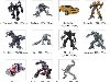 Трансформеры / Transformers (2007) значки иконки - Автоботы и Десептиконы