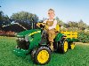 Детский электромобиль – трактор John Deere Ground Force Peg-Perego ...