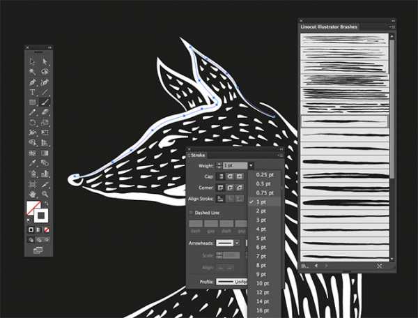 Adobe illustrator как убрать белую кайму